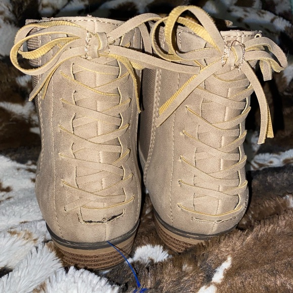 Faux Suede Booties - Picture 2 of 4